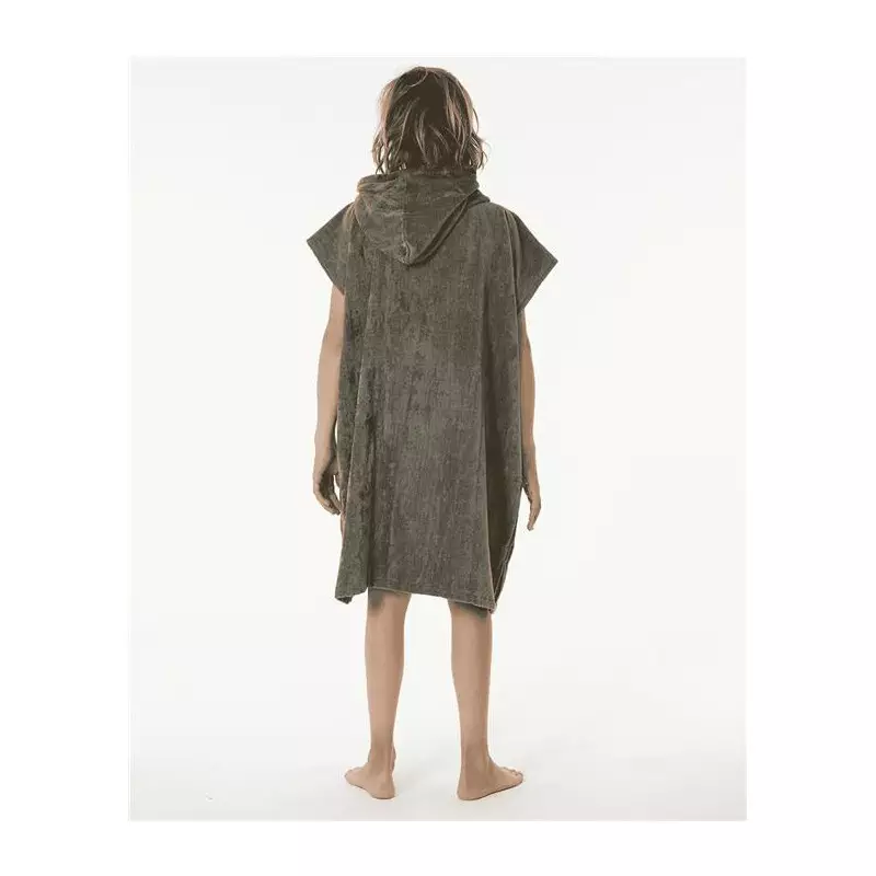 Poncho junior RIPCURL Logo Hooded Towel - Boy Grey