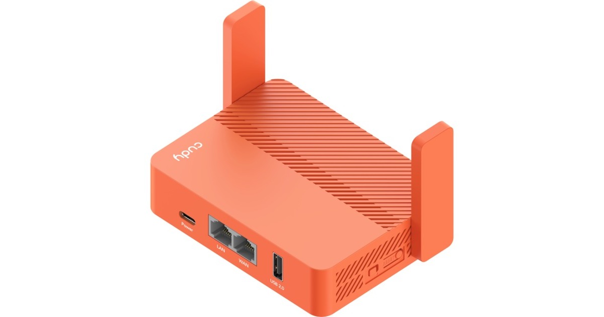 CudyAC1200 Wireless Mini VPN router met USB mesh router  (Cudy Mesh)