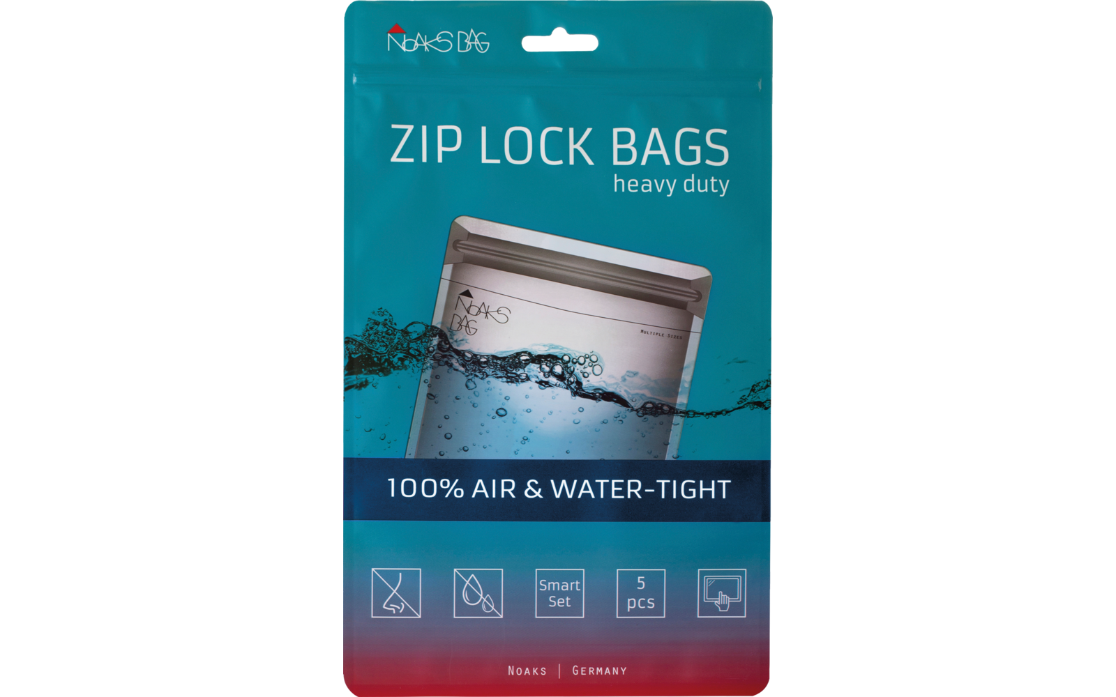 Noaks Bag Smart Set, 3 Größen 5 Stück