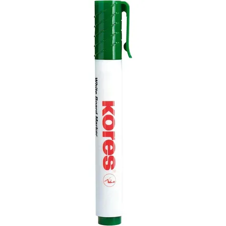 Kores Whiteboard/Flipchart Marker, Rundspitze, 3 mm, grün