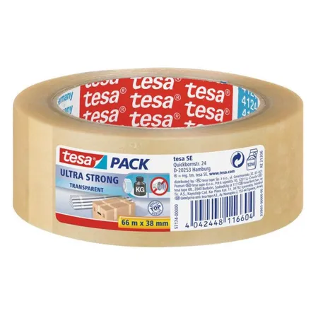 tesa pack Ultra Strong transparent 66m x 38mm