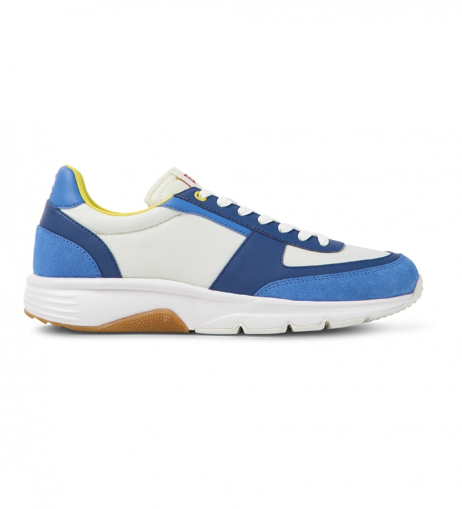 Tênis de couro azul Camper Drift