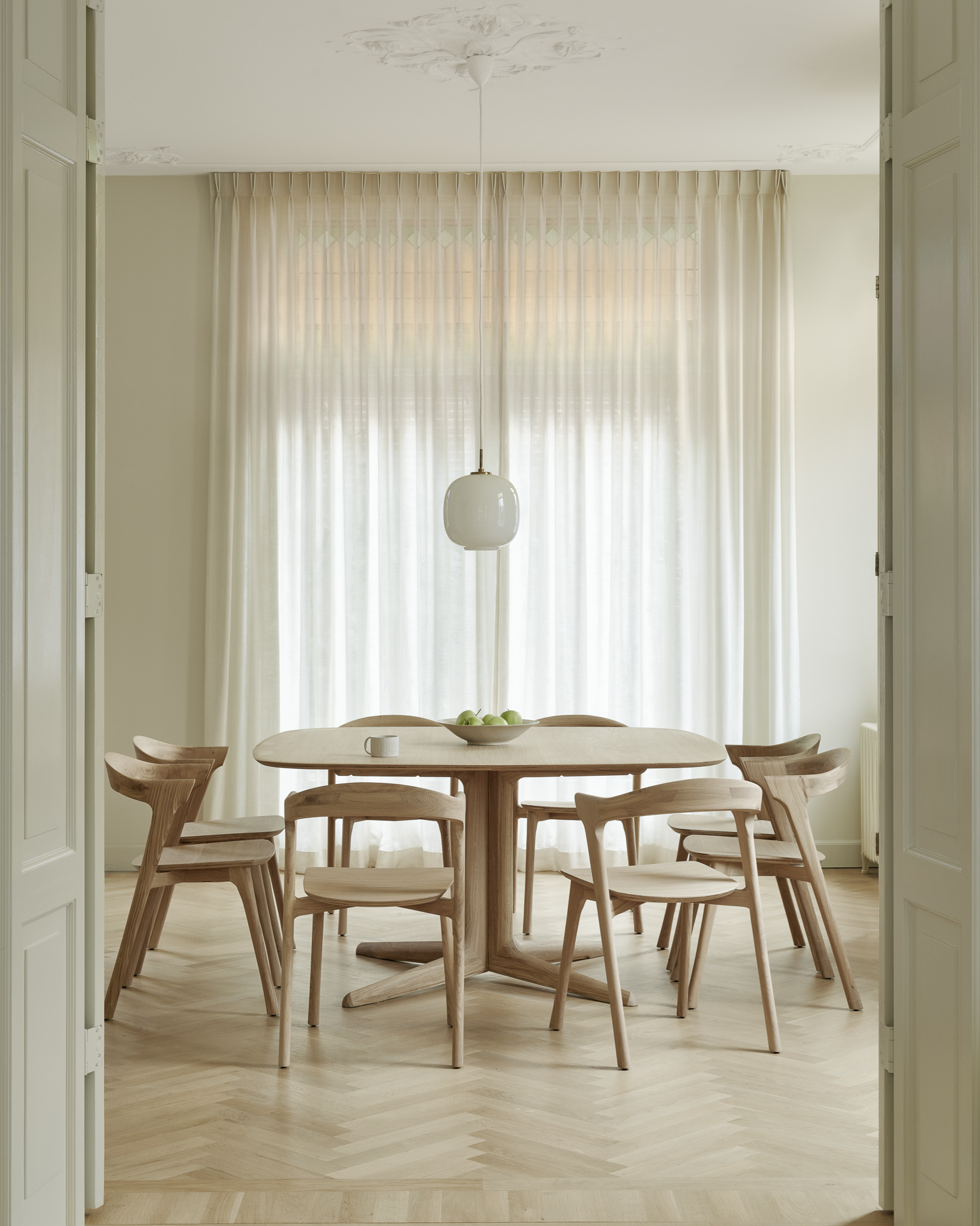 Corto eettafel 150 - bruin
