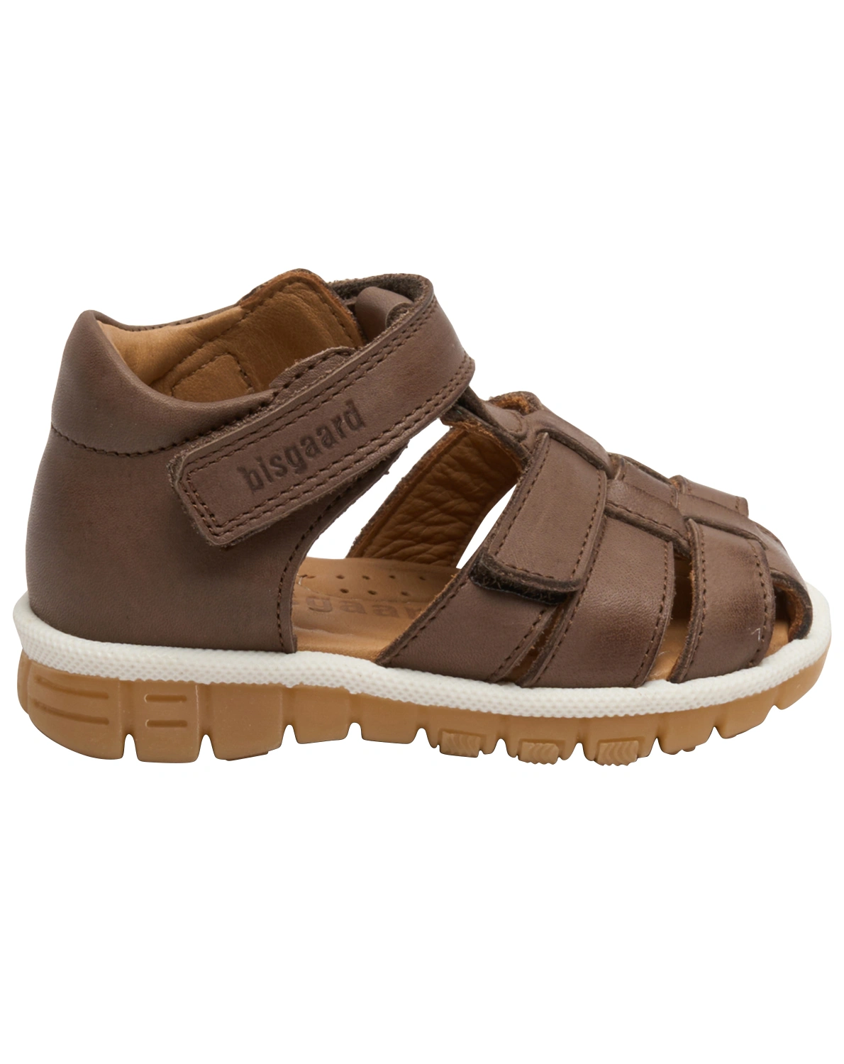 Klett-Sandalen ANGUS mit Zehenschutz in brown