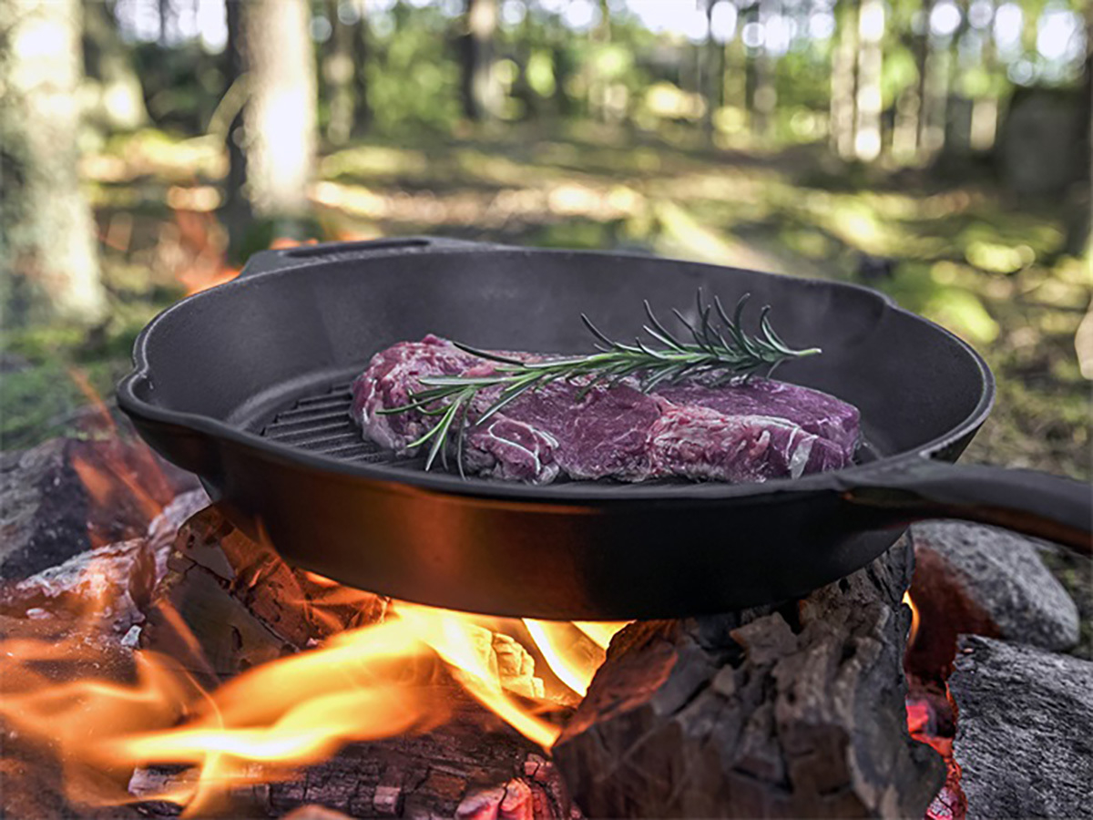 Petromax grill Skillet Ø 30 cm gietijzeren pan