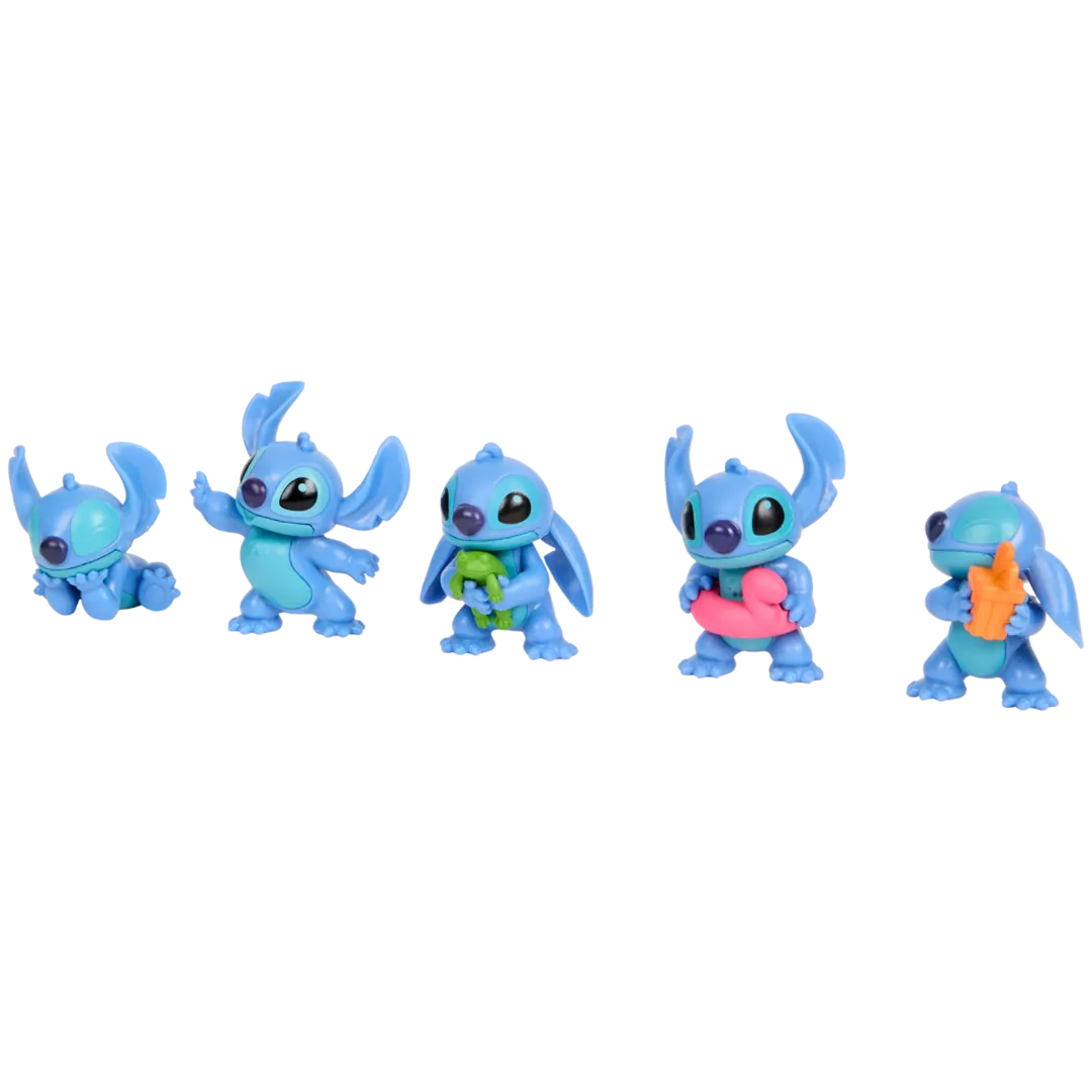 Disney Stitch mini-figuren 5 stuks