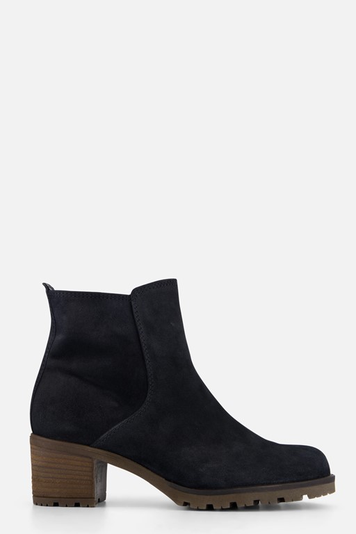 Gabor Enkellaarsjes blauw Suede