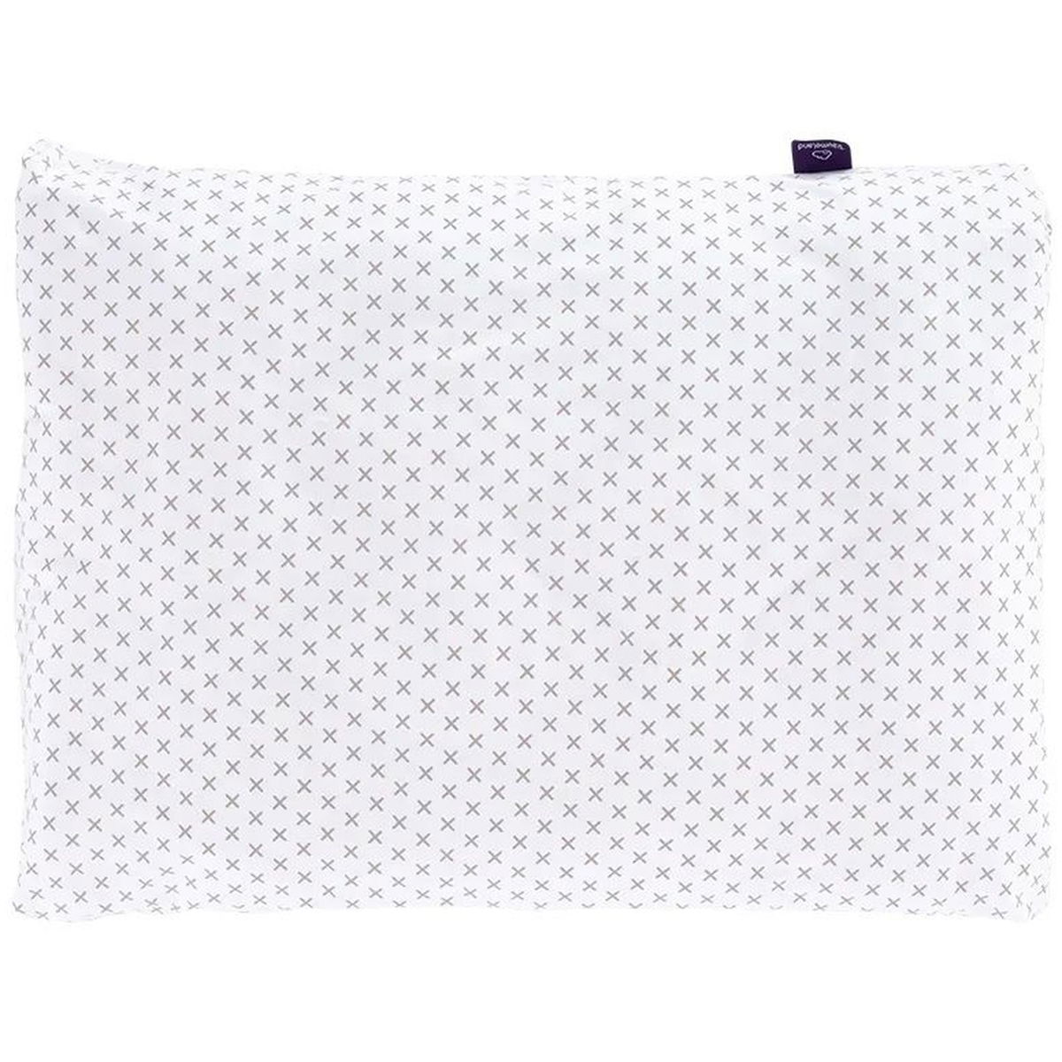 TräumelandTräumeland   Kissenbezug 40x60cm Kreuzchen braun