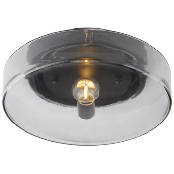 KARWEI plafonnière Juno rookglas
