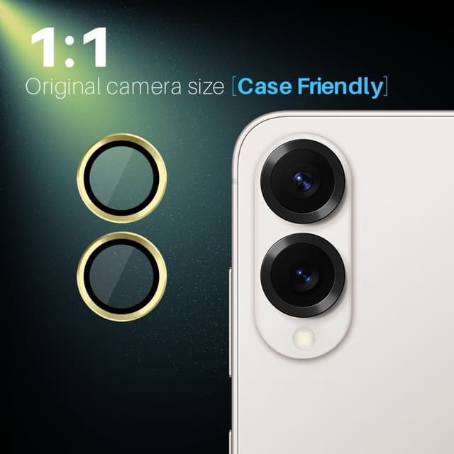 NORTHJO til Samsung Galaxy S25 Edge Hærdet Glas Kameralinsebeskytter