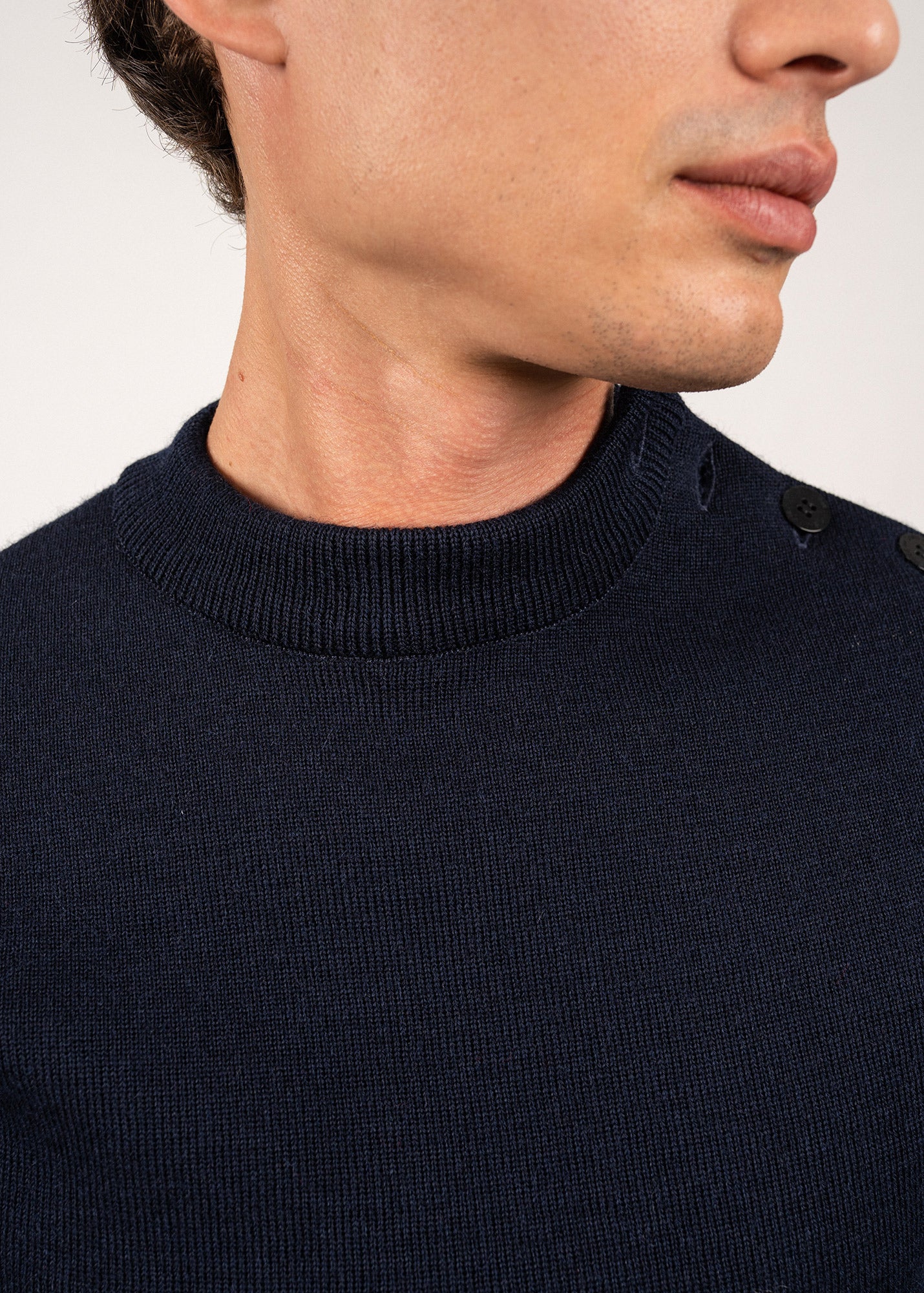 Pull marin uni Matelot