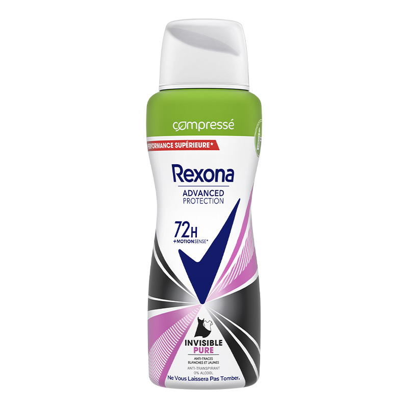 Déodorants spray anti-transpirant 72h - Invisible Pure - 3 x 100 ml