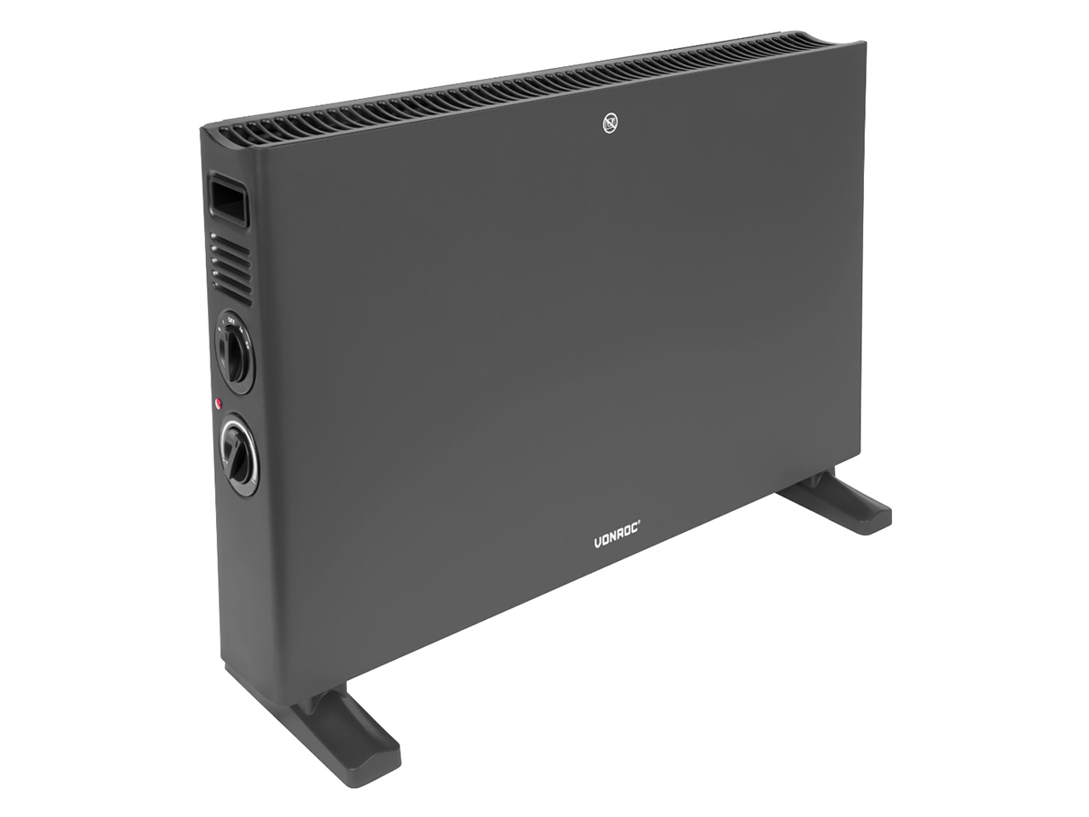 Vonroc CH515AC 2000 watt convectorkachel met turbofunctie - Grey