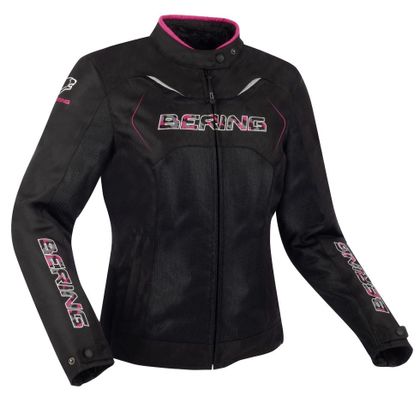 Blouson Bering LADY VOLGA - Noir / Rose