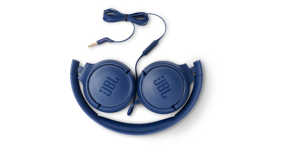 JBLTUNE 500 on-ear headset  (Blauw)