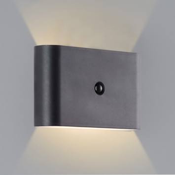 Brilliant magnetische wandlamp Xino zwart USB 3W met sensor