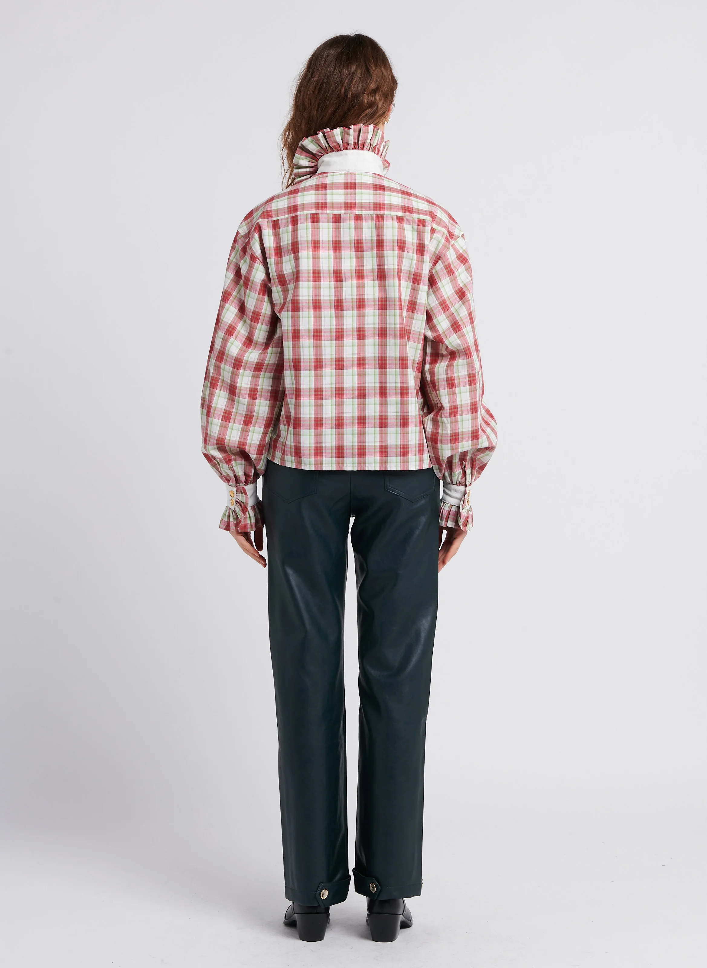 POPPY S - Pantalon large | Vert
