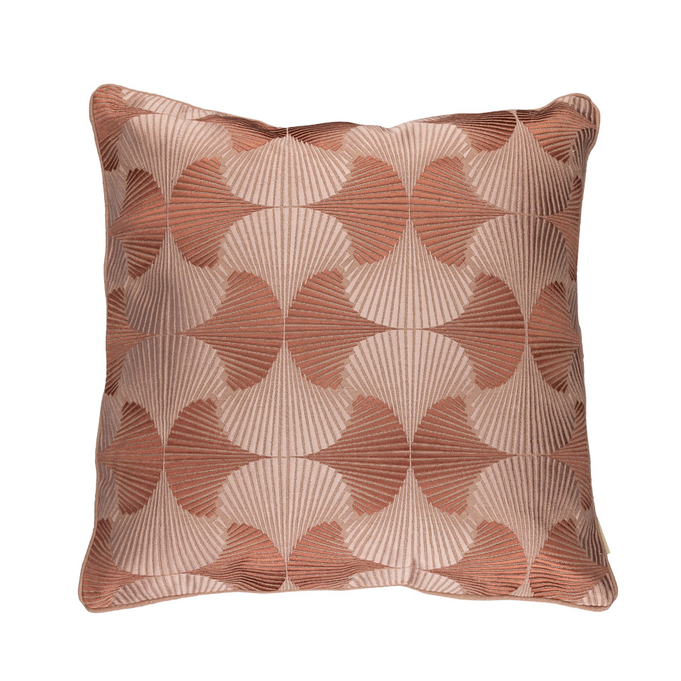 Sierkussen Art Nouveau linnen Duskypink 45x45 cm