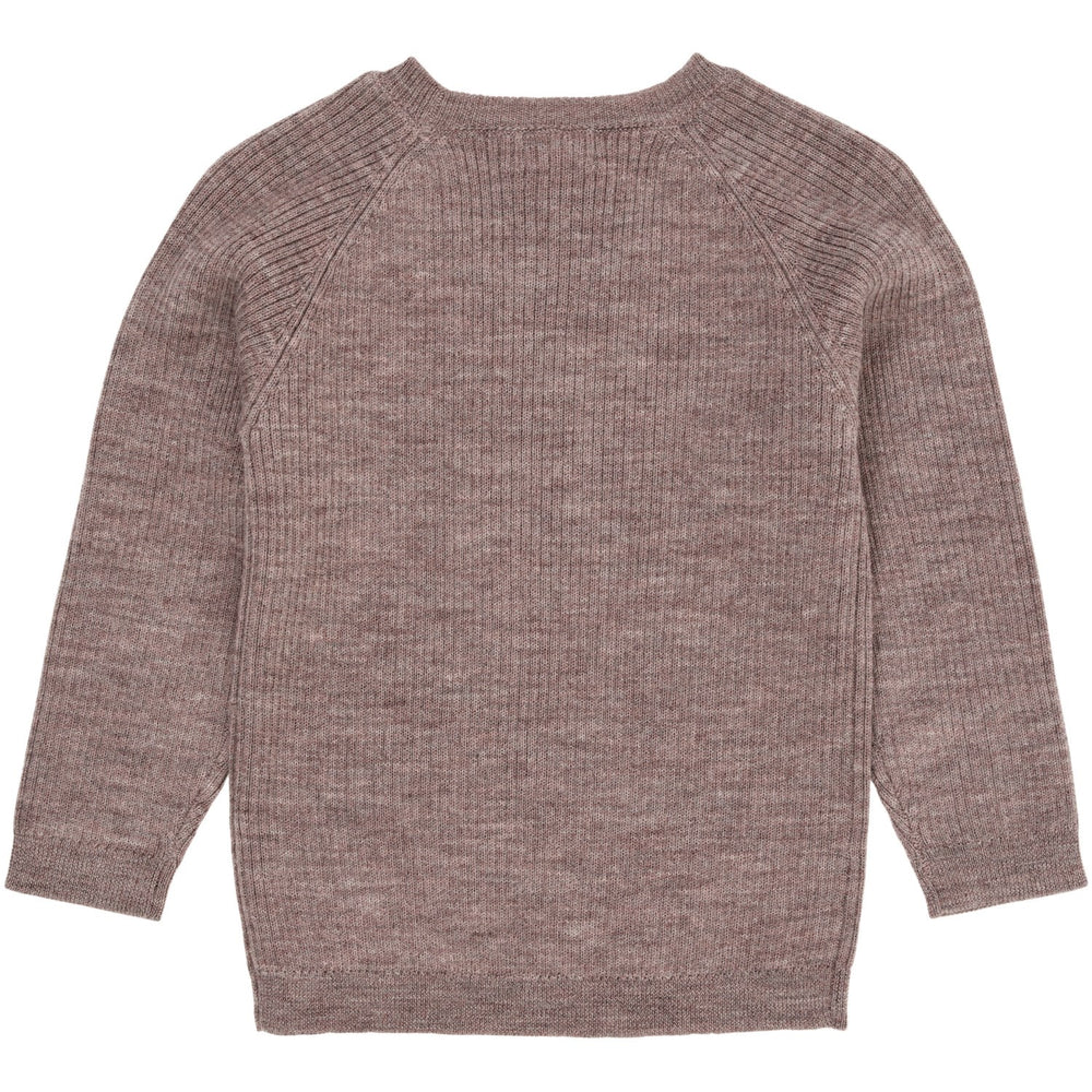 Køb Copenhagen Colors Natural Melange Merino Classic Rib Bluse