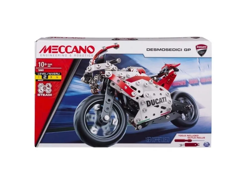 Meccano Ducati Moto GP Vehicle