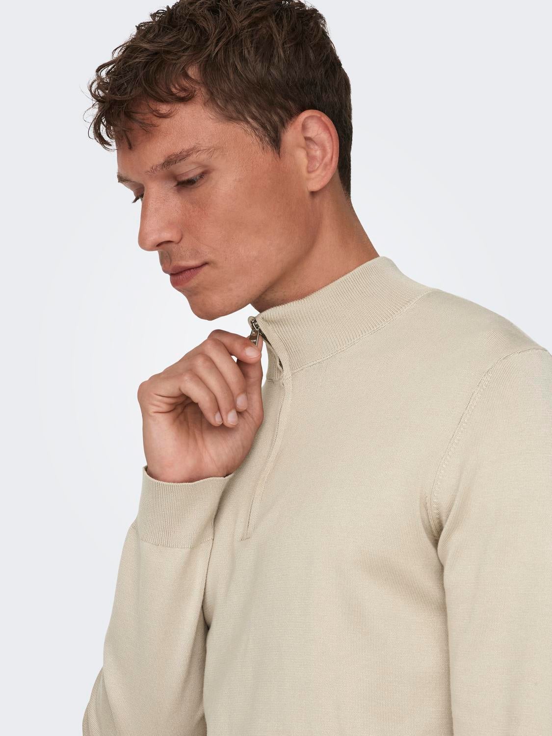 ONSWYLER Pullover Silver Lining