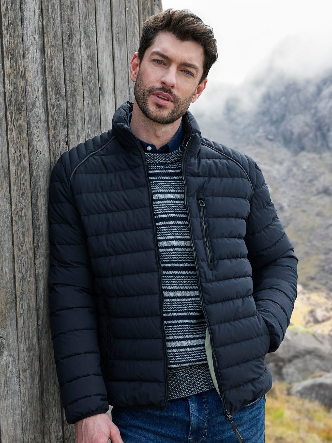 Light-Weight Herren Steppjacke