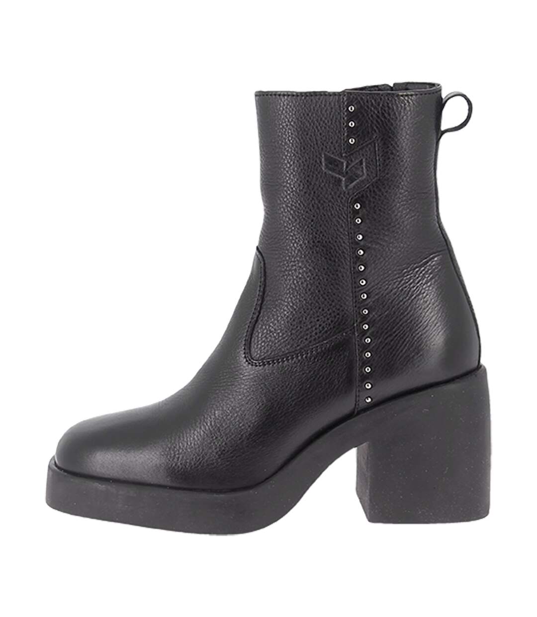 Bottine à Talon Cuir Kaporal Azra