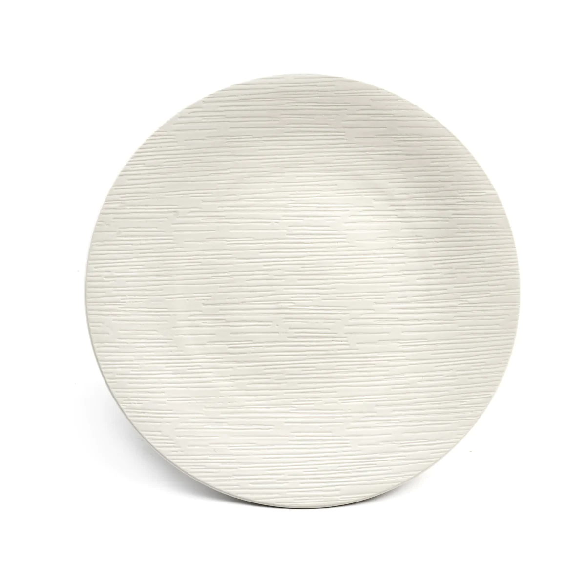 Magma Ivoire - Assiette plate 27 cm (lot de 6) Médard de Noblat