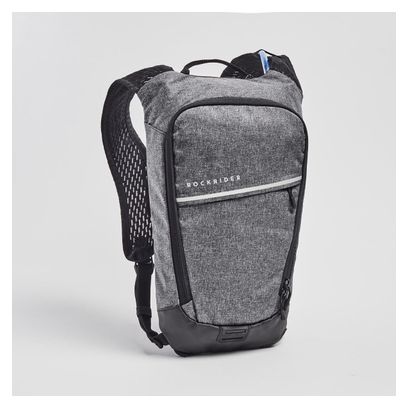 Sac d'Hydratation Rockrider 4L   Poche à Eau 1L Gris