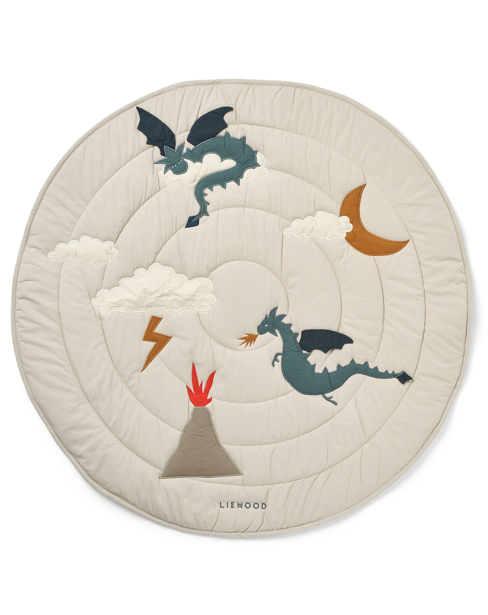 Spieldecke GITTA LITTLE DRAGON in dark sand