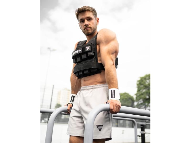 GORNATION Gewichtsweste Elite 20 kg, Ohne Patches Trainingsweste