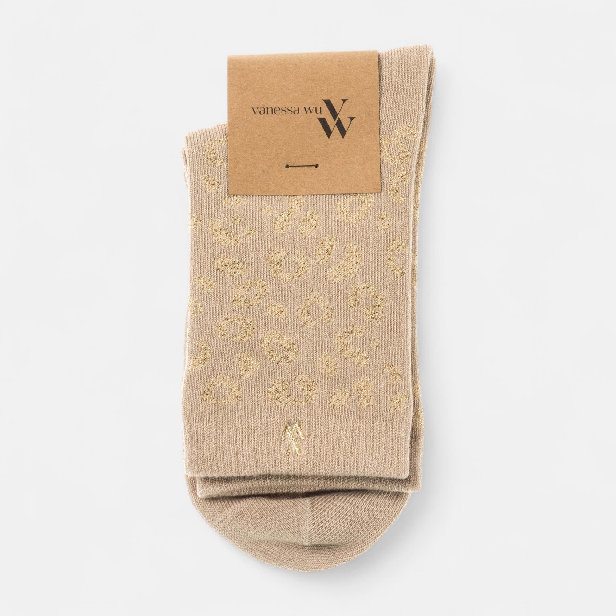 Chaussettes Femme beige