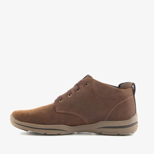 Skechers Harper - Melden leren heren veterboots