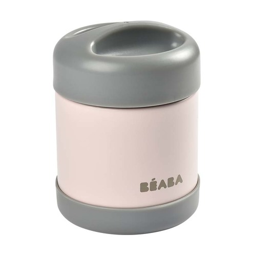 Portion inox isotherme 300 ml Dark mist / Light pink - BEABA