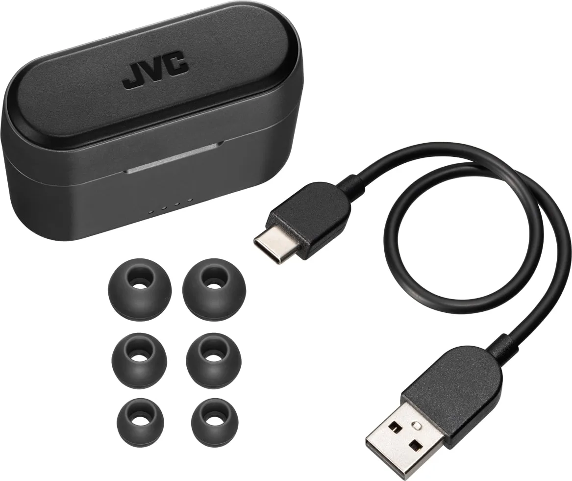 JVC HA-A9T Noir Écouteurs True Wireless