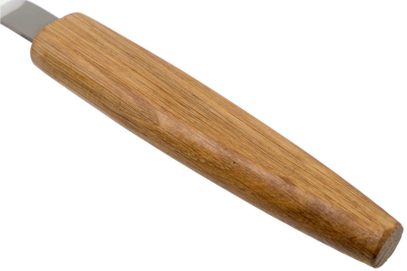 BeaverCraft Oak Spoon Carving Knife 30 mm SK2SOAK, rechtshandig lepelmes met schede