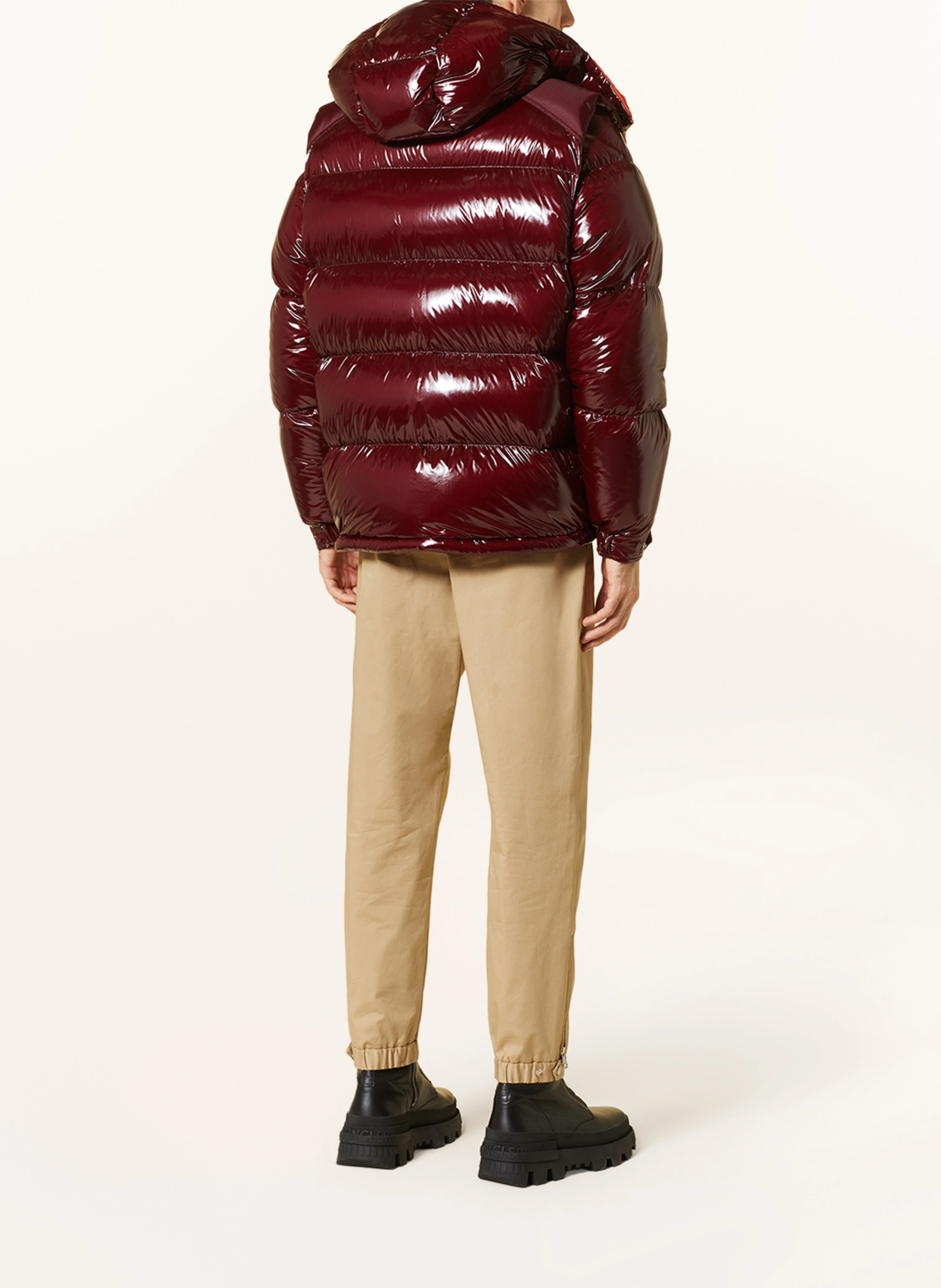 MONCLER Daunenjacke PRESENT KARAKORUM mit abnehmbarer Kapuze und Ärmeln