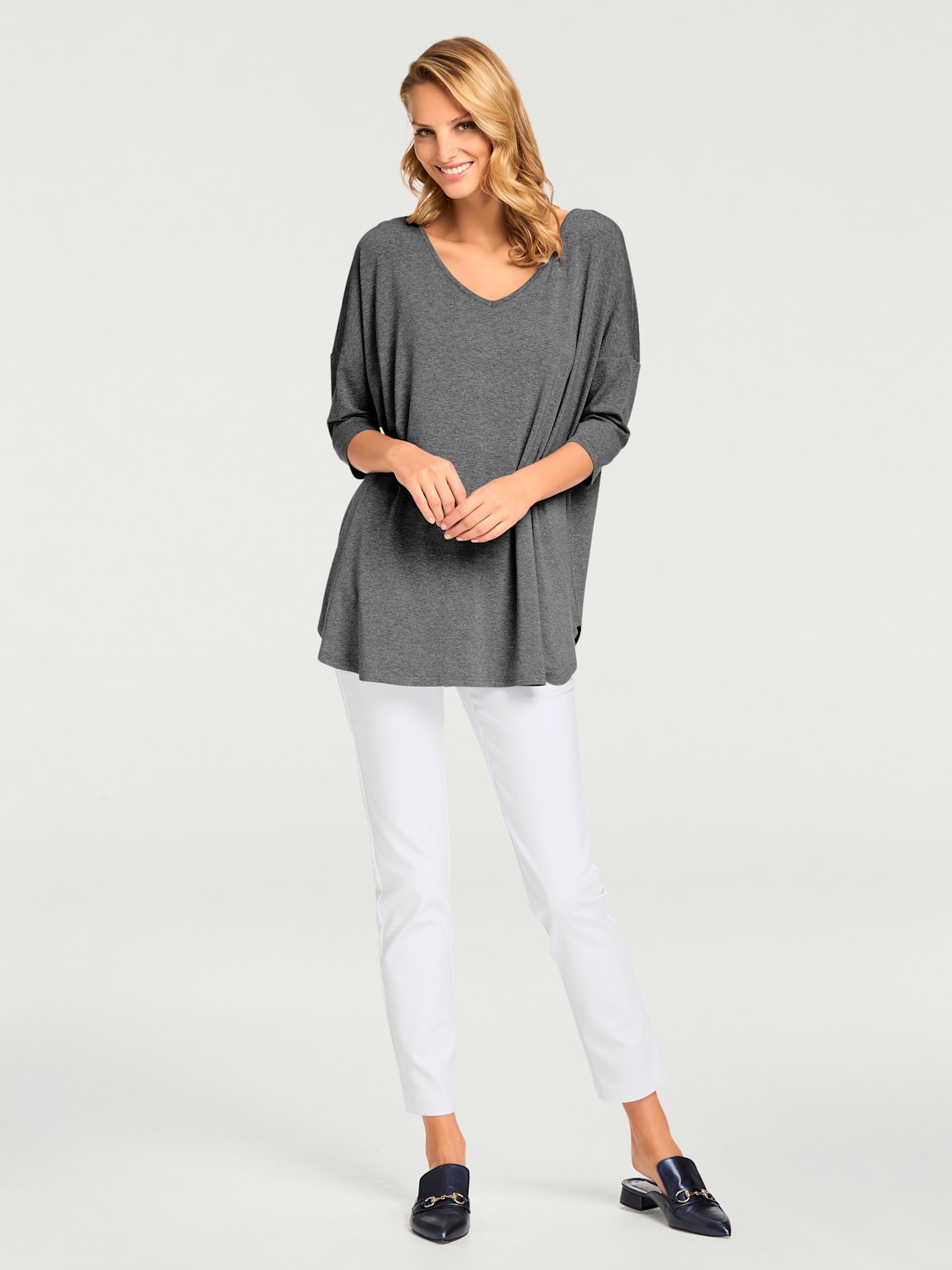 T-shirt ample look sportif décontracté