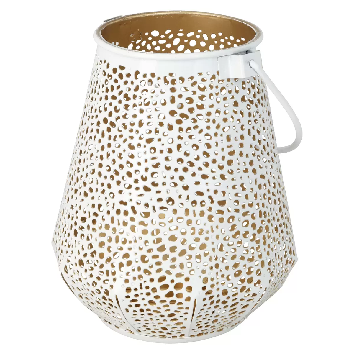 Teelichthalter Jeny gold,taupe,weiss