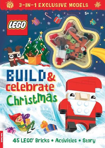 LEGO Books: Build & Celebrate Christmas (includes 45 bricks) (Paperback)
