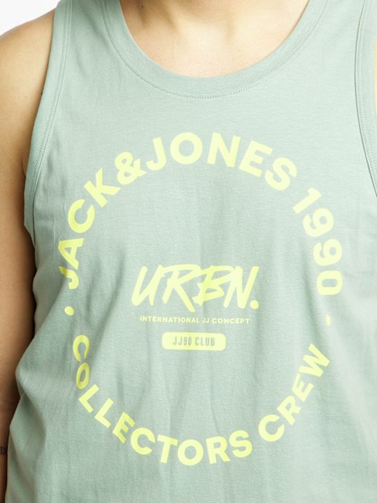 JACK & JONES Tanktop Grün