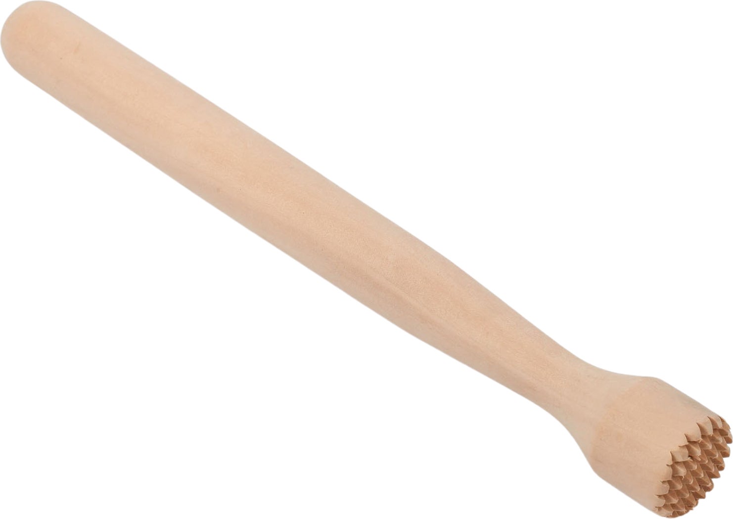 Cocktailstamper mangohout naturel D 2,6 H 20,5 cm