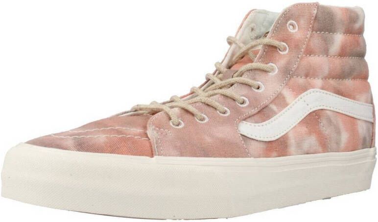 Vans Hoge Sneakers voor Moderne Man Pink Heren