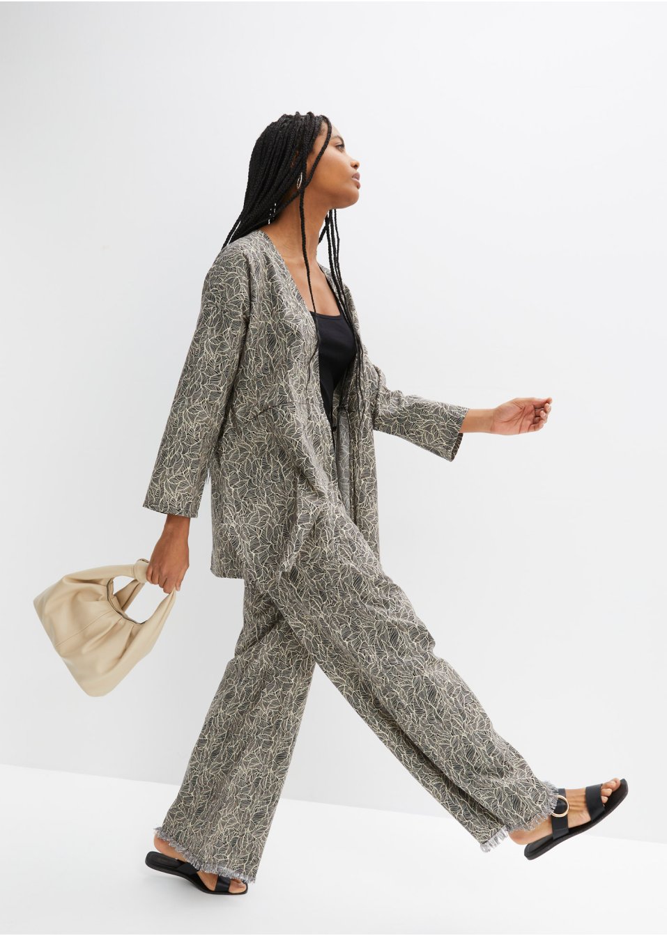 Veste avec lin majoritaire