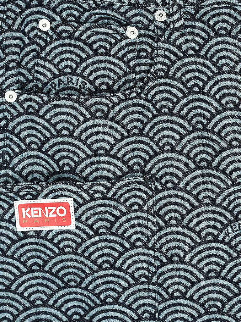 KENZO Cargohose  blau
