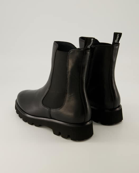 Sioux Meredira-729-H Chelsea Boots in Schwarz