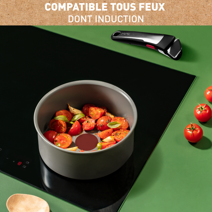 Ingenio Renew On, Batterie de cuisine 5pcs, Céramique antiadhésif, Induction