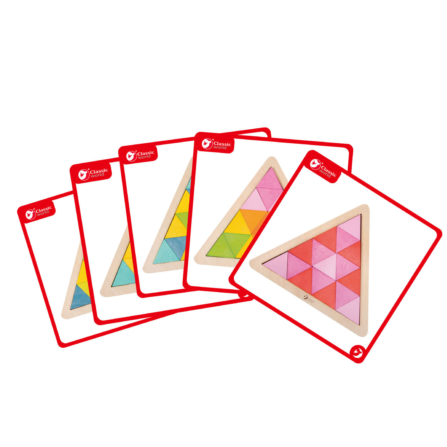 Classic World Houten Mozaïekpuzzel, 67st.