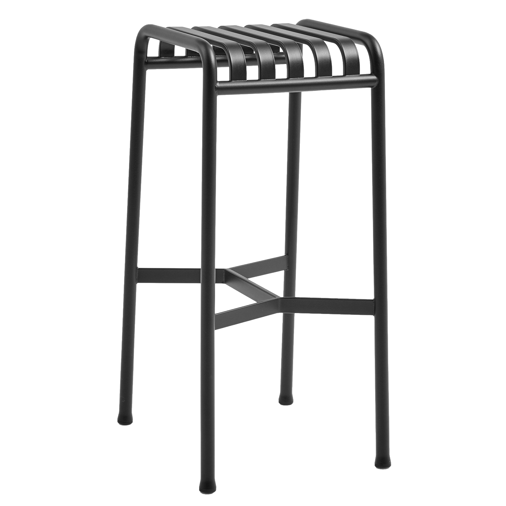 Barkruk Palissade anthracite