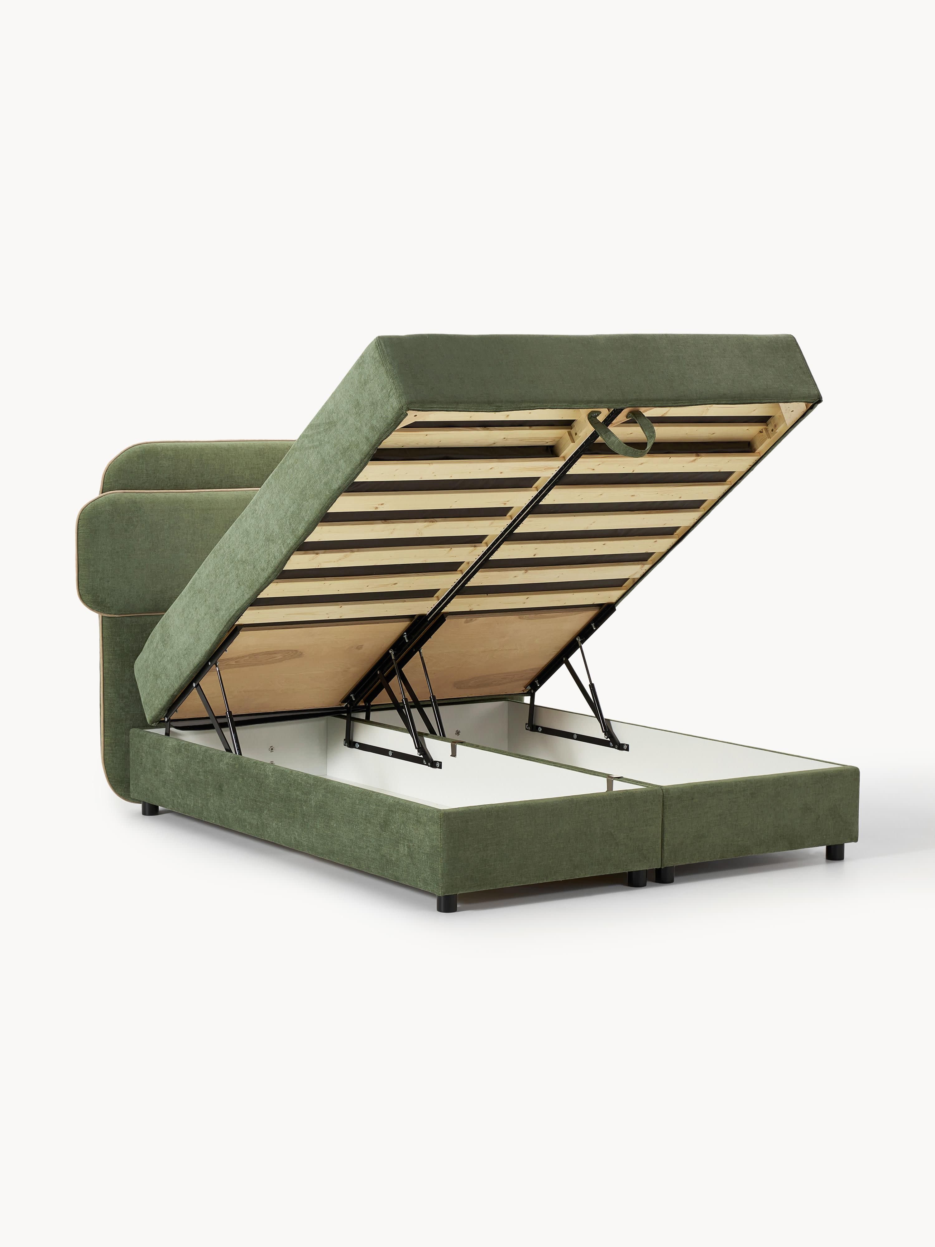 Boxspringbed Enrica met opbergruimte